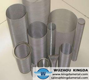 Stainless mesh filter tube